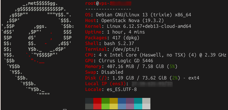 Instalación de dokku en VPS Debian 13
