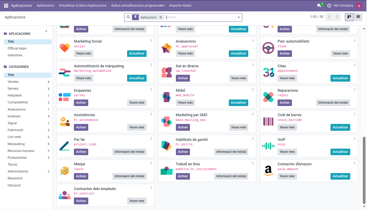 Instal·lar Odoo 18.0 a Dokku